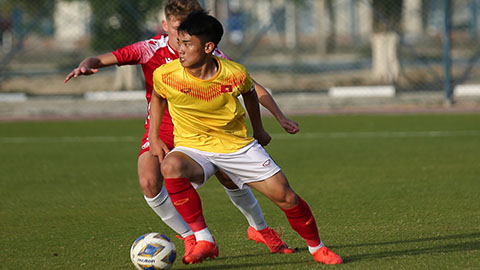 Kết quả U20 Việt Nam 0-1 Dubai FC: Phung phí cơ hội, thua sát nút
